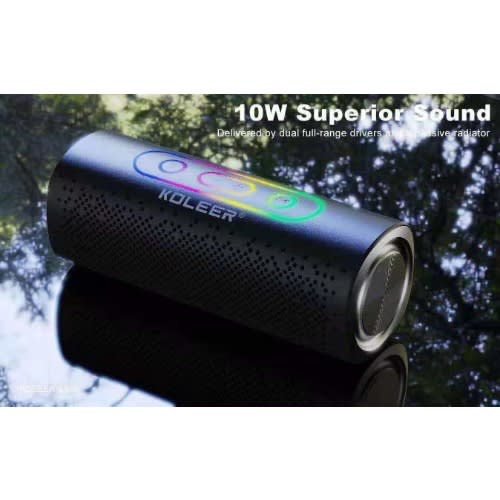 Koleer S819 Wireless Bluetooth Speaker - Black