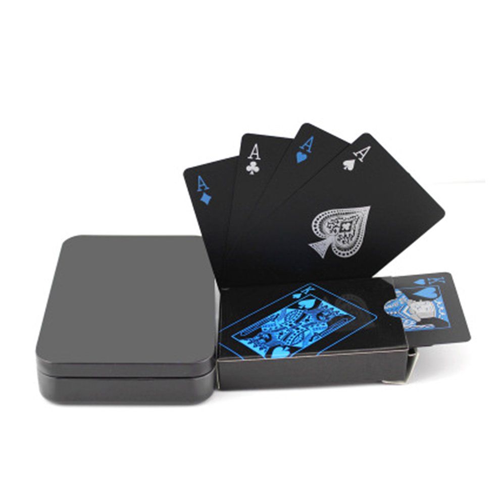 PV  Poker Waterproof Playing  Ards  Reative Gift Durable Poker-multi-color