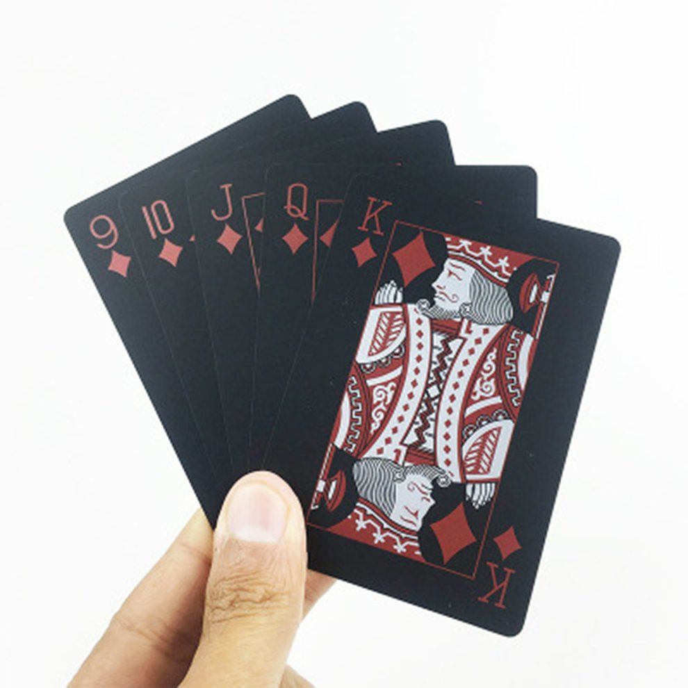 PV  Poker Waterproof Playing  Ards  Reative Gift Durable Poker-multi-color