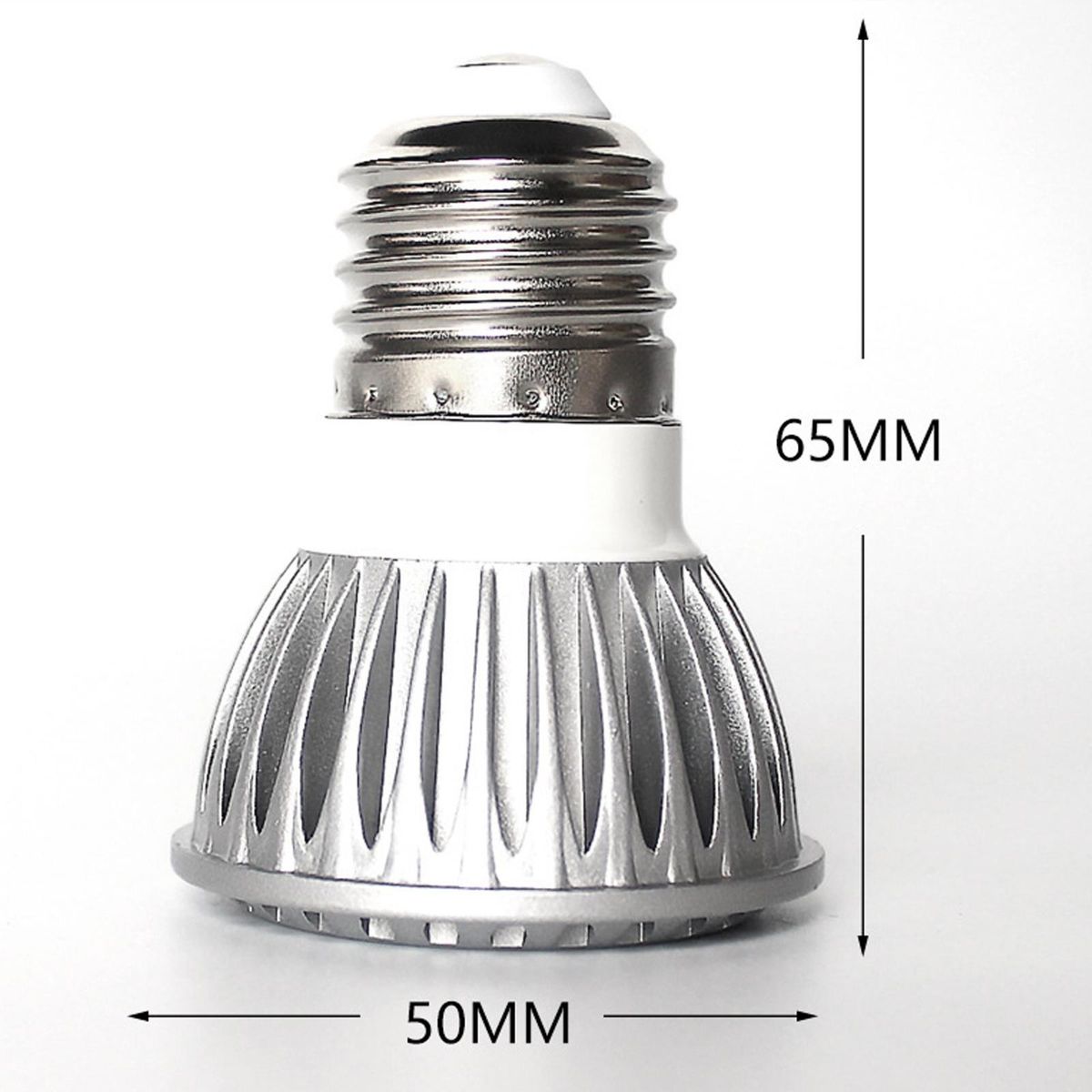 5W Reptile Heating Light Full Spectrum Lizard Pet UVA Uvb Silver