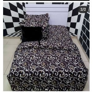 Flowered Bedsheet With Pillowcases (NO DUVET)