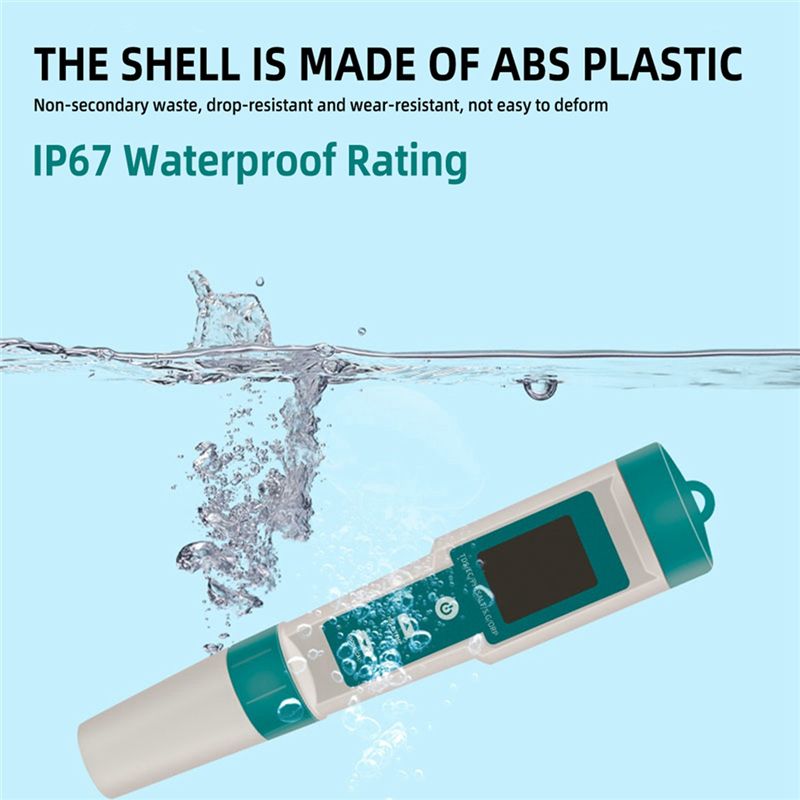 7 in 1 PH/TDS/EC/ORP/Salinity /S.G/Temperature Meter C-600 Water Quality Tester for Drinking Water  Aquariums PH Meter