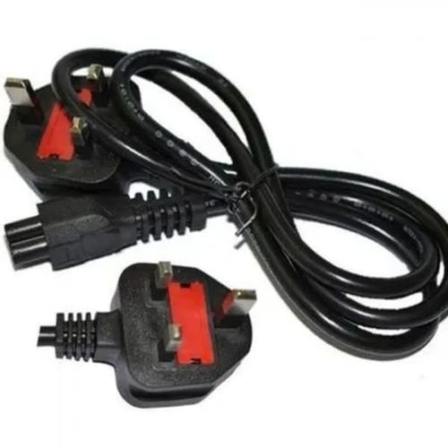 Power Cable For Laptop & Pc - 3 Pins