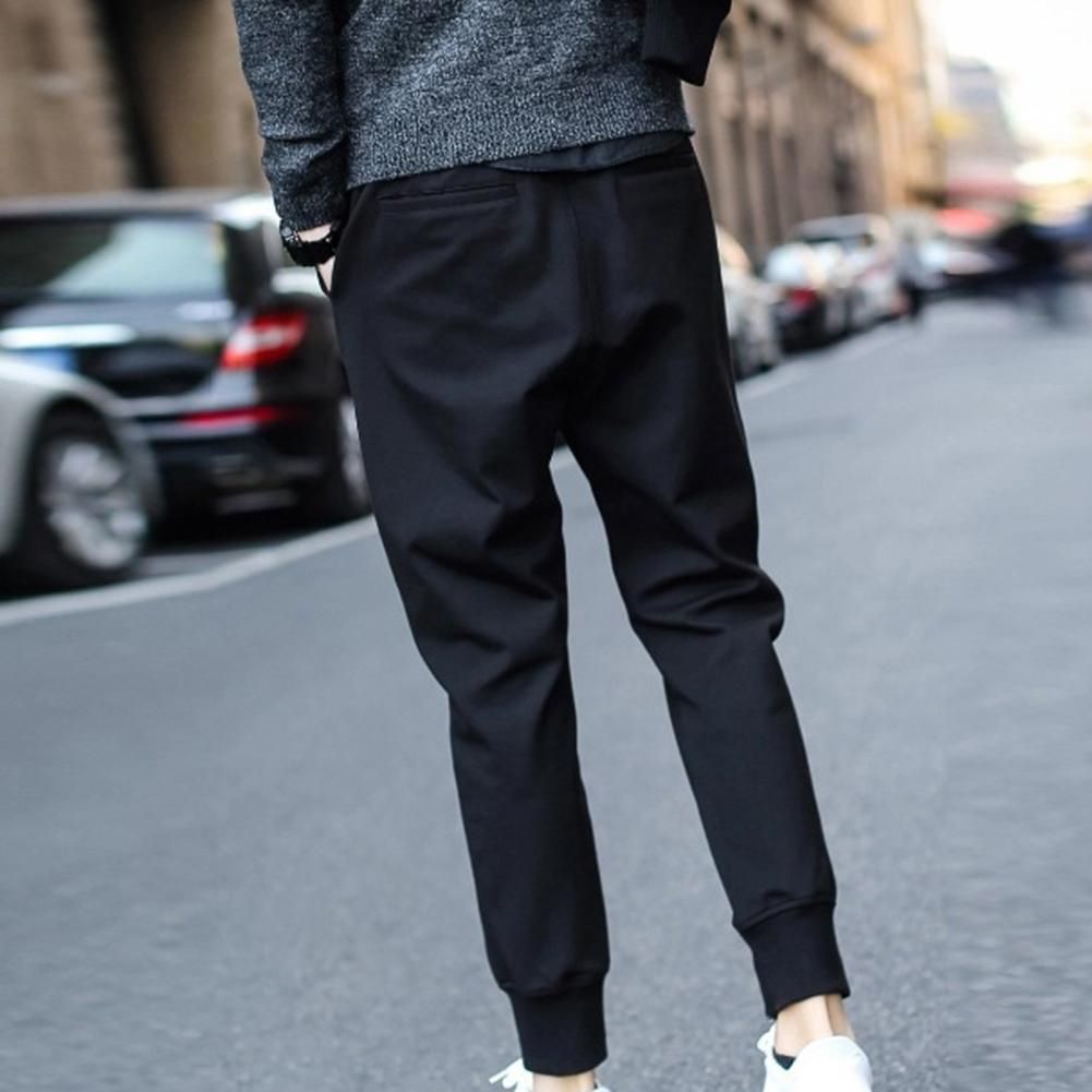 Large Size M-5XL Men's Tracksuit Pants New Fitness Trousers Training Pants Elastic Man Casual Cotton Clothes Hip Hop Casual Pants
