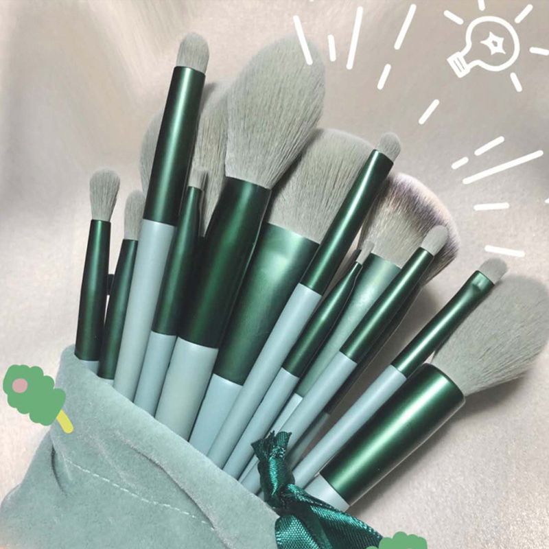 13 Pcs Professional Makeup Brush Set Beauty Powder