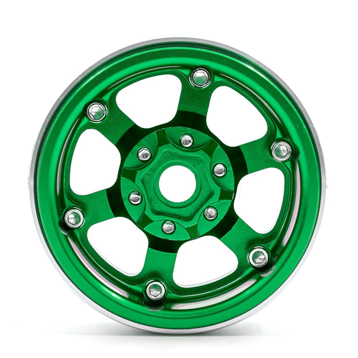 Aluminum Alloy Wheel Rim Beadlock 1.9in Wheel Rims Hub 4pcs