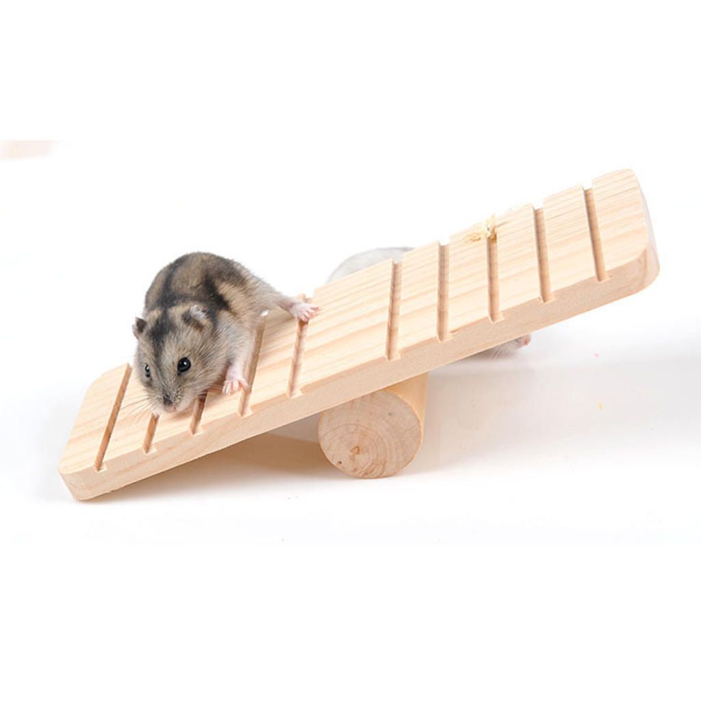 High Quality Seesaw Wooden  For Rodent Hamster