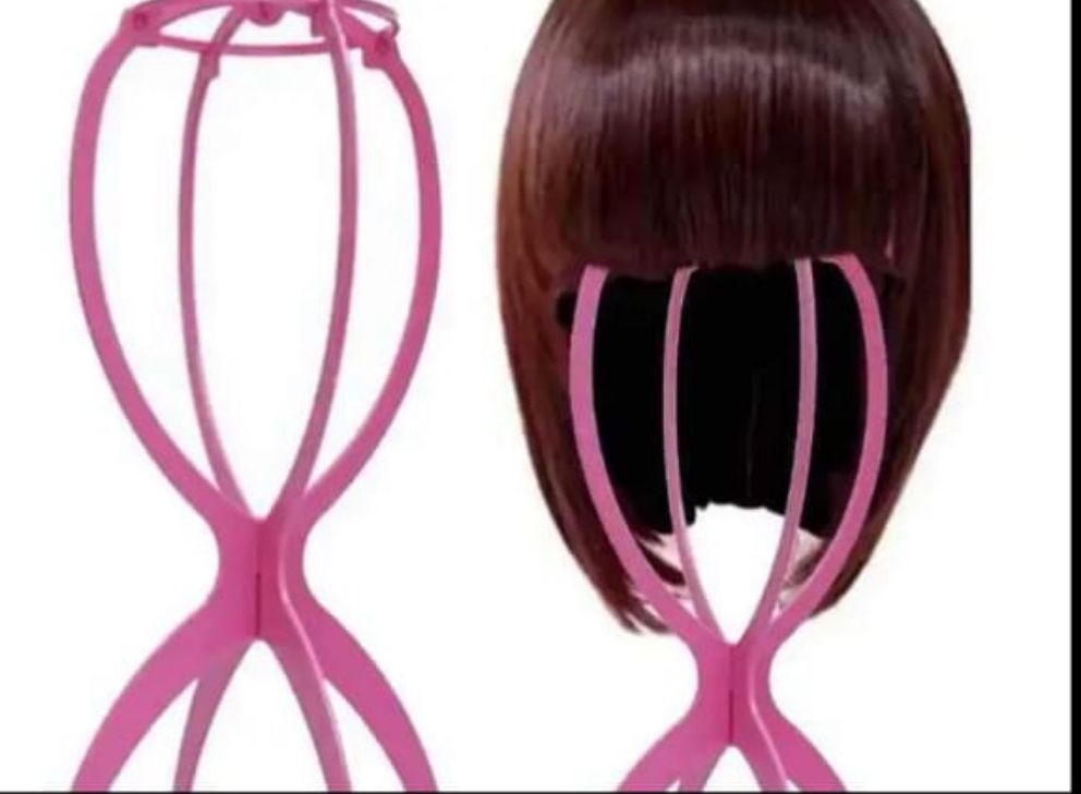 2 Piece Foldable Wig Display Mannequin