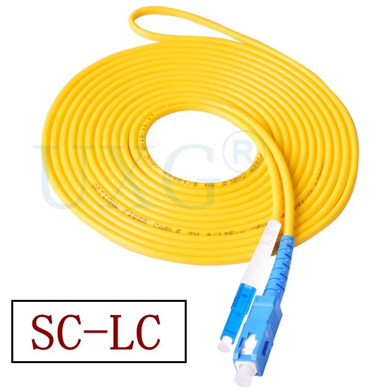 SC To SC LC To LC ST To ST FC To FC Fiber Patch Cord Jumper Cable SM Simplex Single Mode Optic For Network 3m 5m 10m 20m 30m 50m