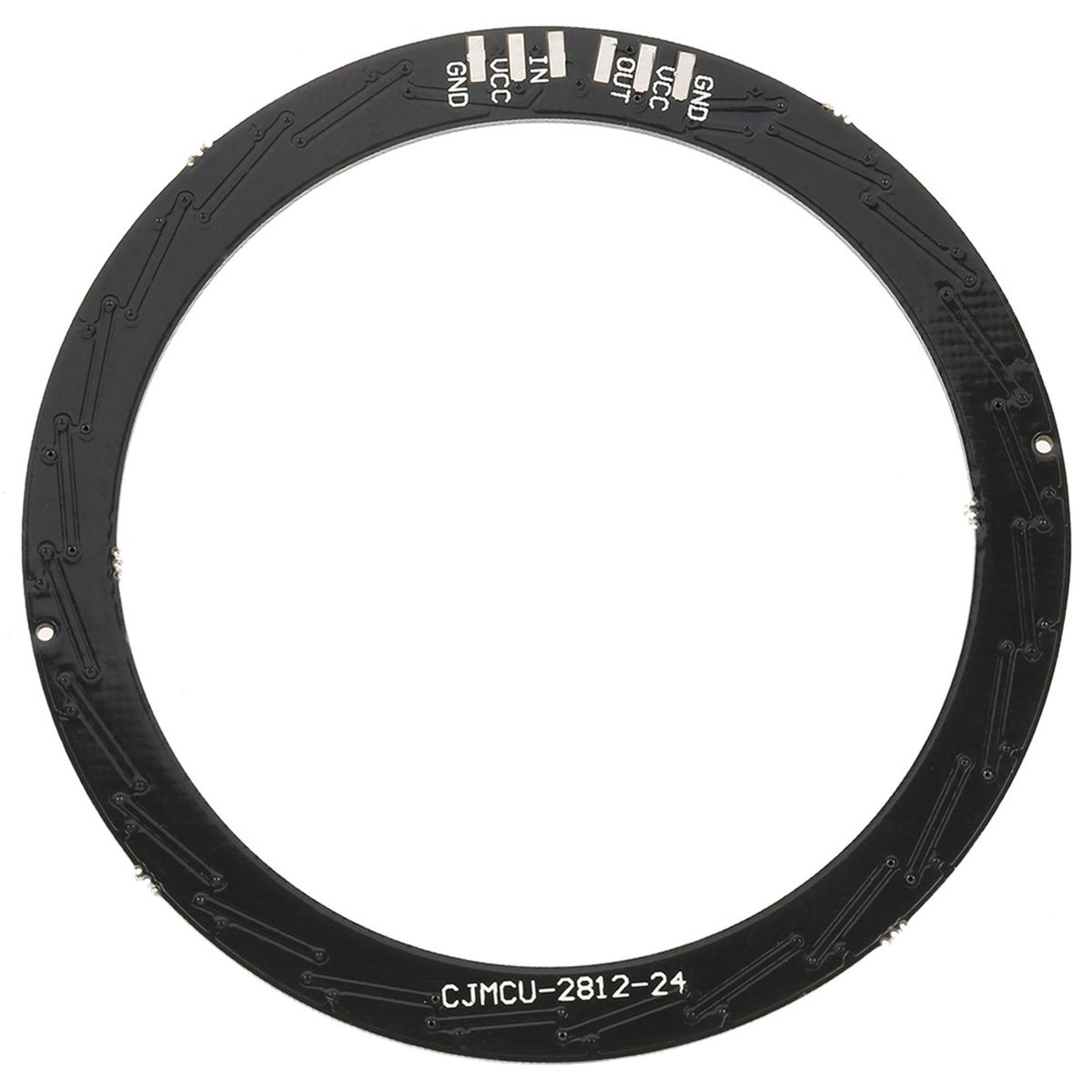 1pc 24‑Bit WS2812 5050 RGB LED Ring Lamp Light With