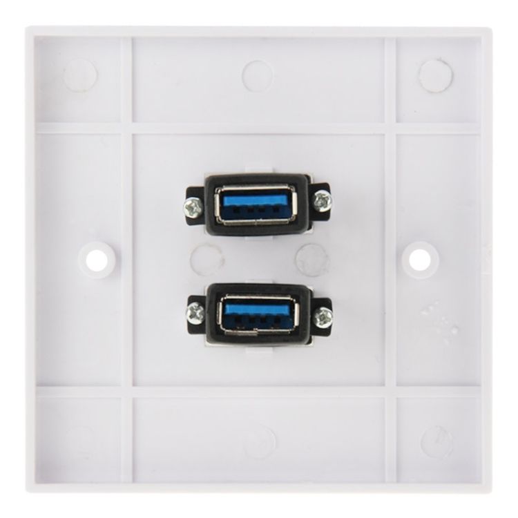 Dual USB 3.0 Female Plugs Home Wall Charger