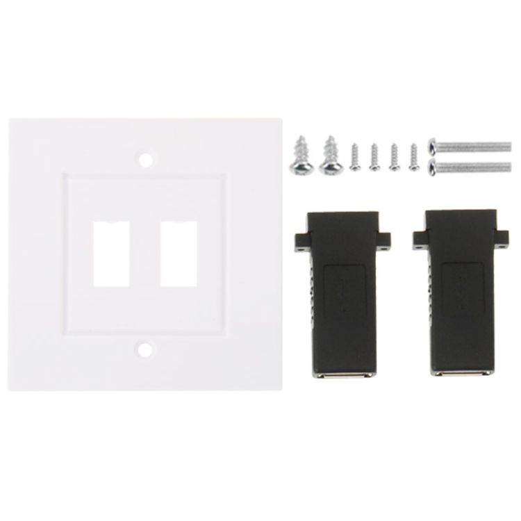 Dual USB 3.0 Female Plugs Home Wall Charger