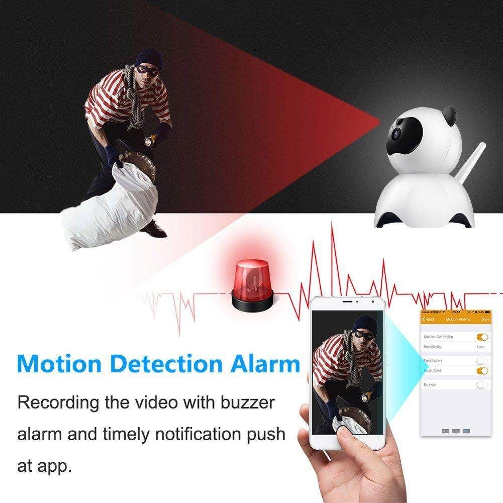 Pet 720P HD Wireless Dog Two-way Audio Indoor Home Security Camera Night Vision