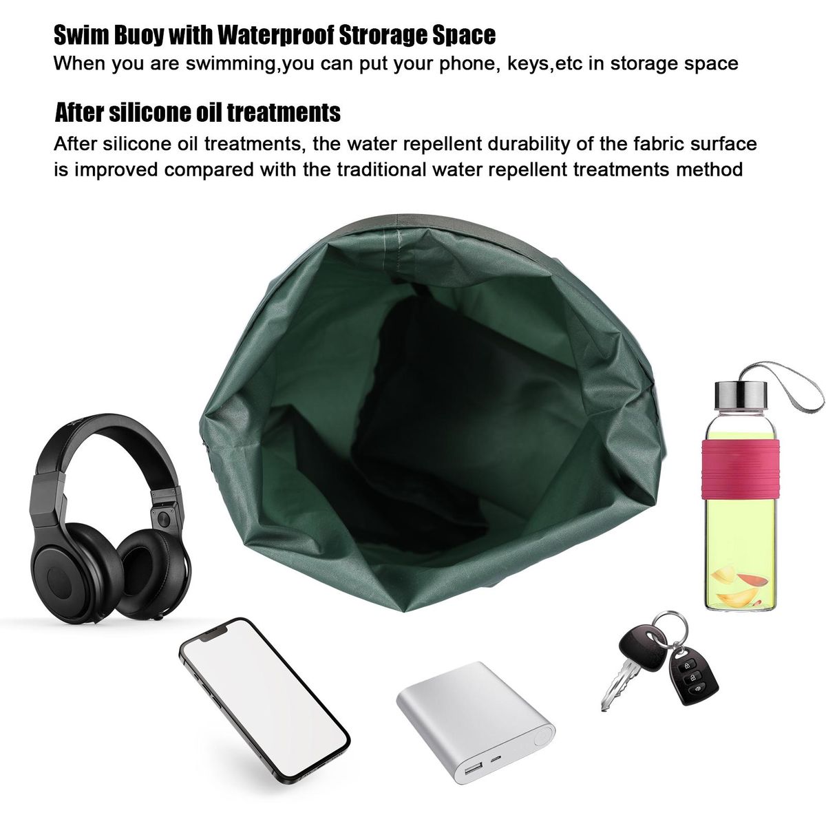 6pcs Waterproof Bag Set Outdoor Swimming Rafting Kayaking Trekking Sailing Canoing Boating Bags Set