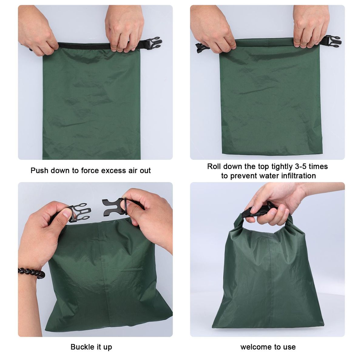 6pcs Waterproof Bag Set Outdoor Swimming Rafting Kayaking Trekking Sailing Canoing Boating Bags Set