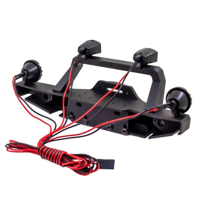 RC Crawler Bumper For Axial TRX4 SCX10 110 Scale Model Front Rear Set