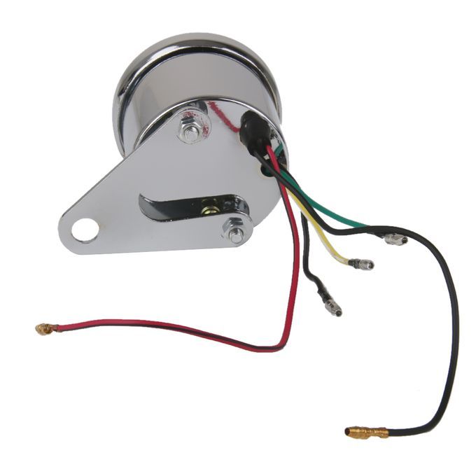 Motorcycle Motorbike DC 12V Tachometer Gauge 013000 RPM Rev Meter