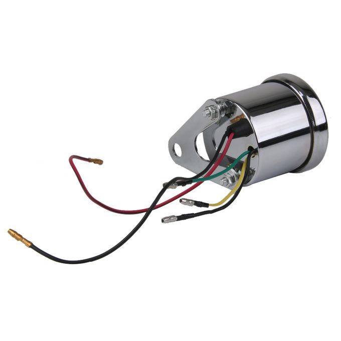Motorcycle Motorbike DC 12V Tachometer Gauge 013000 RPM Rev Meter