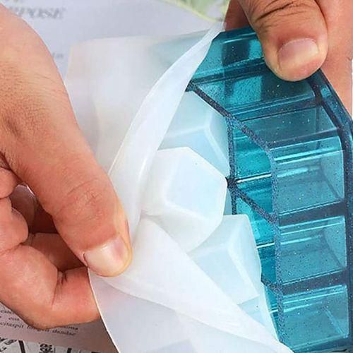 Epoxy Resin Molds With Heart Shape 9-Slot Epoxy