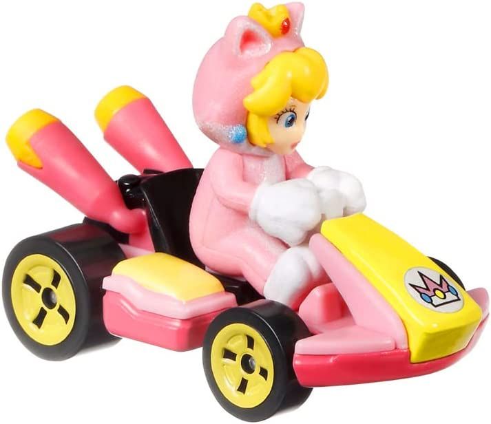 Hot Wheels Mario Kart Cat Peach