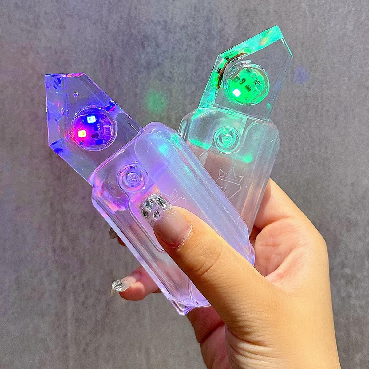 One-handed Fingertip Toy Glowing Carrot Cutters Fun 3d for Kids