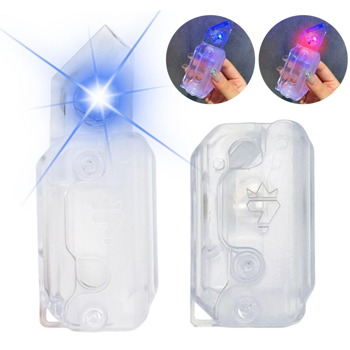 One-handed Fingertip Toy Glowing Carrot Cutters Fun 3d for Kids