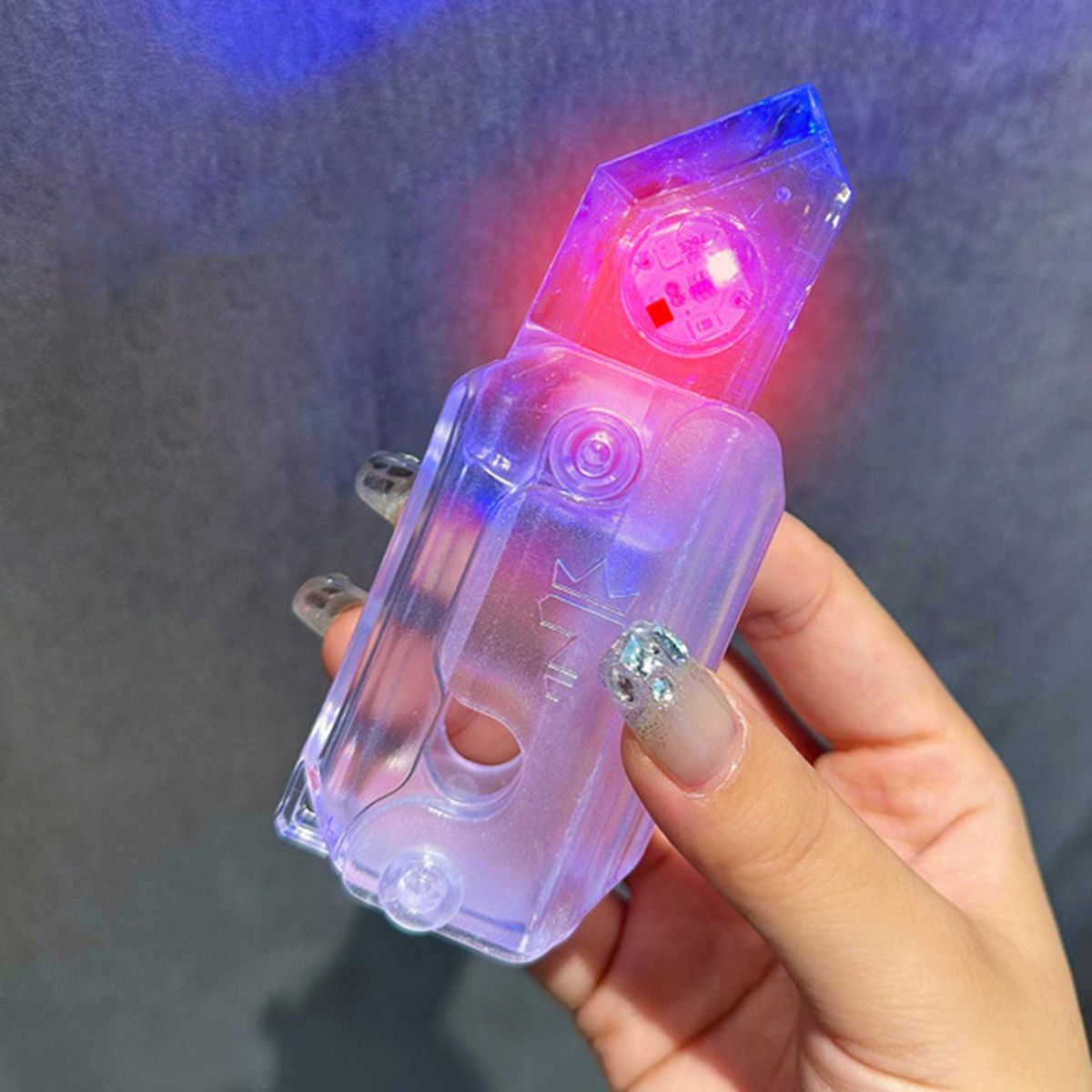 One-handed Fingertip Toy Glowing Carrot Cutters Fun 3d for Kids
