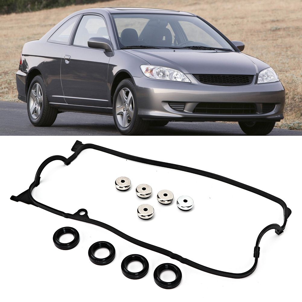 Engine Valve Cover Gasket Set Fit For HONDA CIVIC VII Coupe