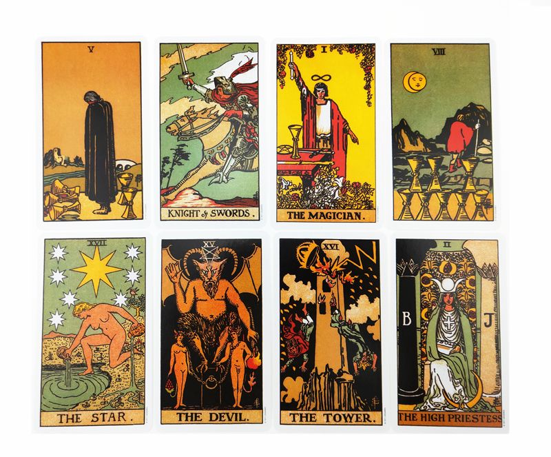 Tarot English Rider Card Waite The Full Friend 80PCS Set
