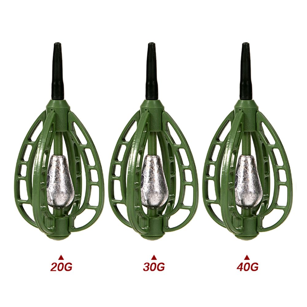 ABS Fishing Sinker Carp Fishing Feeder Fishing Bait Cage