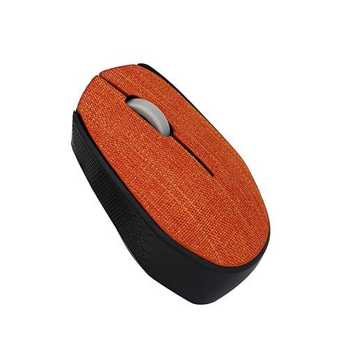 Koaisd Computer Accessories 2.4Ghz Slim Portable Optical Wireless Mouse Gaming Soft Fabric Cover Mice