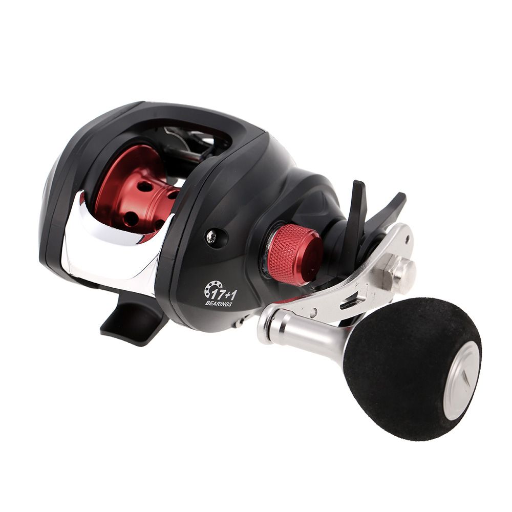Lixada Baitcasting Fishing Reel Handle Drum Trolli