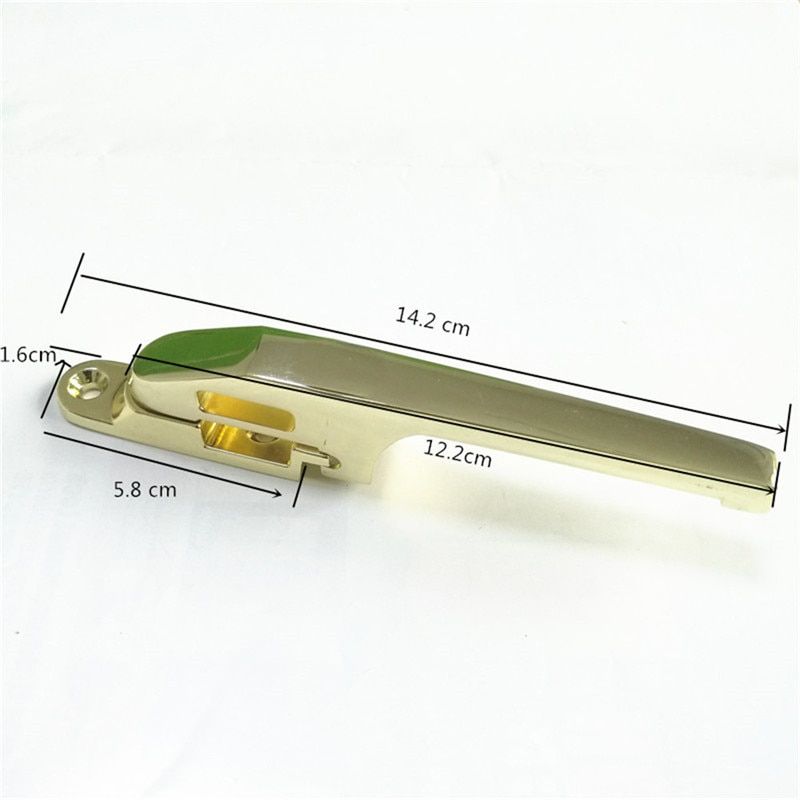 Zinc Alloy Non-Locking Casement Window Fastener 142mm Window Limiter Window