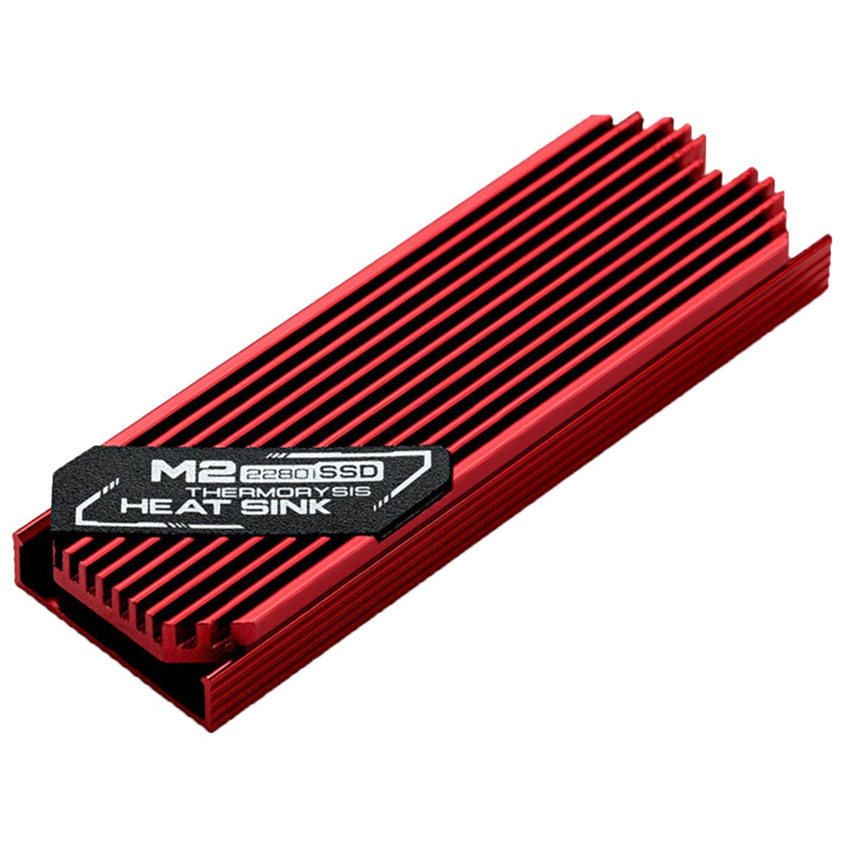 SSD Heat Sink Ultra-thin Professional Aluminum Solid-Red