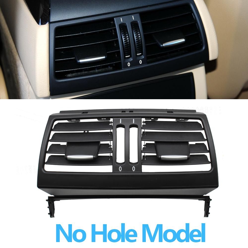 LHD RHD Car Rear Fresh Air Conditioning AC Vent Grill Outlet Cover ForBMW X5 X6 E70 E71 E72 2007-2000 13.