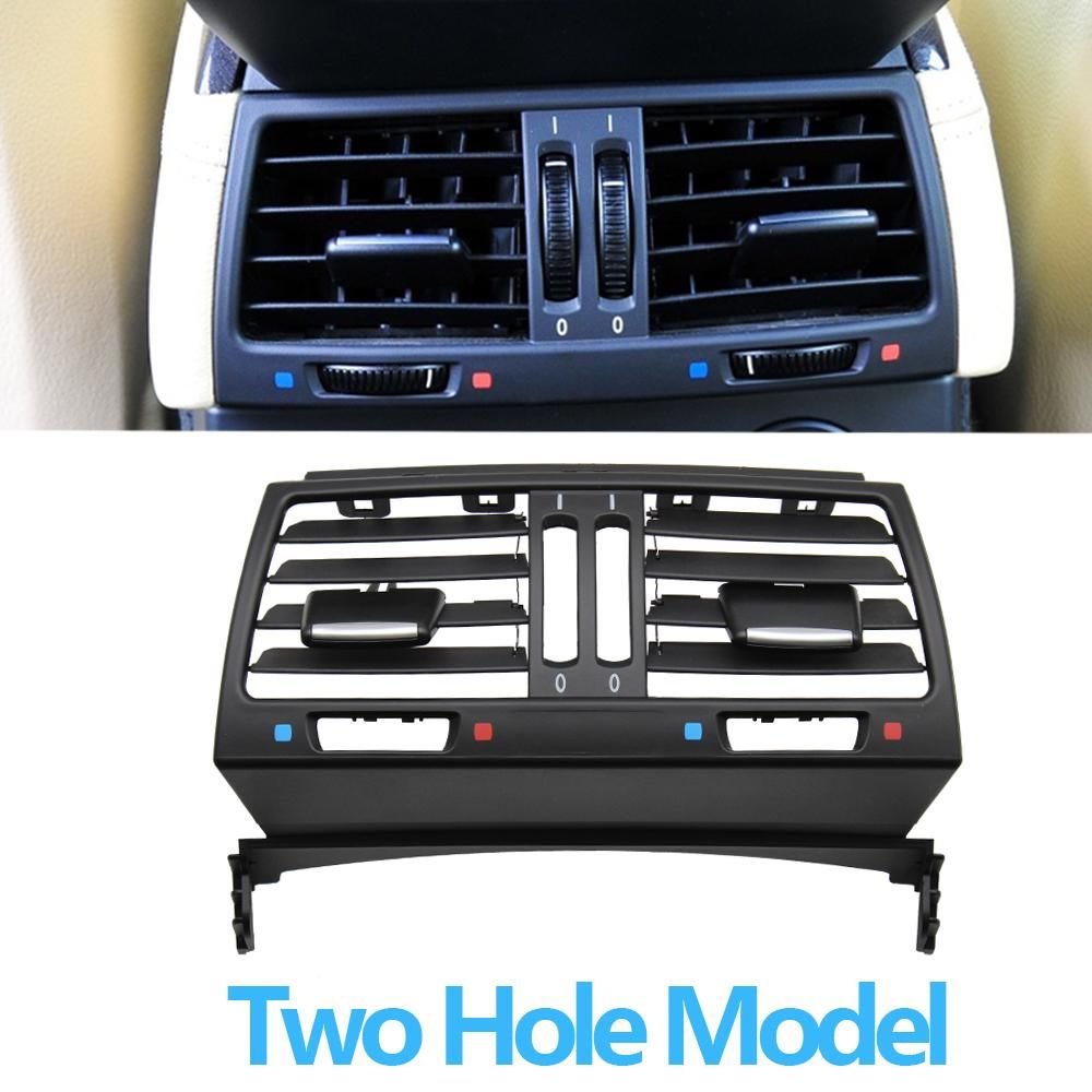 LHD RHD Car Rear Fresh Air Conditioning AC Vent Grill Outlet Cover ForBMW X5 X6 E70 E71 E72 2007-2000 13.