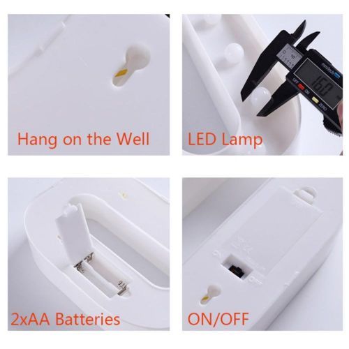 DIY English Letter V LED Night Light Symbol Modeling Lamp For Birthday/Wedding/Marriage Proposal Decor Warm White/White/0-5W