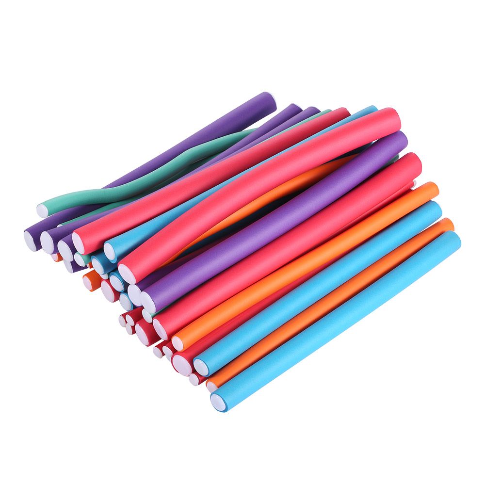 36pcs Curler Makers Spongia Foam Twist Curls DIY Styling