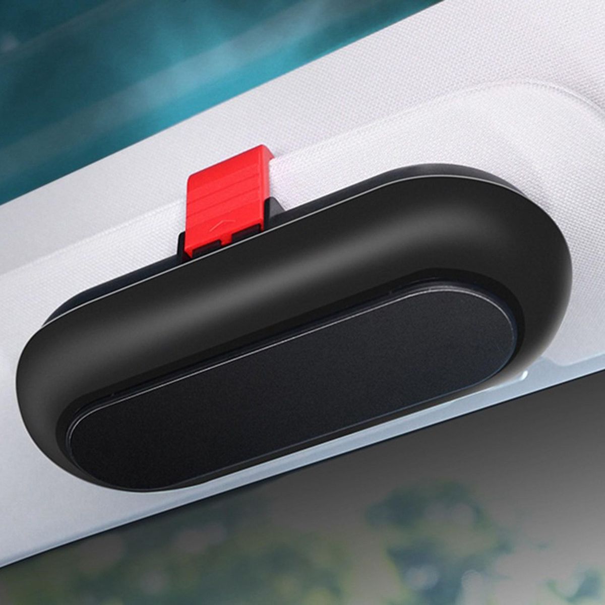 Car Sun Visor Glasses Storage Case for Tesla Model 3 Model Y S X 2014 - 2021 Sunglasses Holder Box Accessories Black