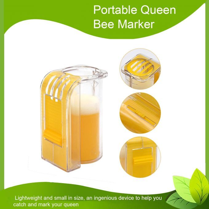 Queen Marking Catcher Cage Holder Reusable Plastic Handed