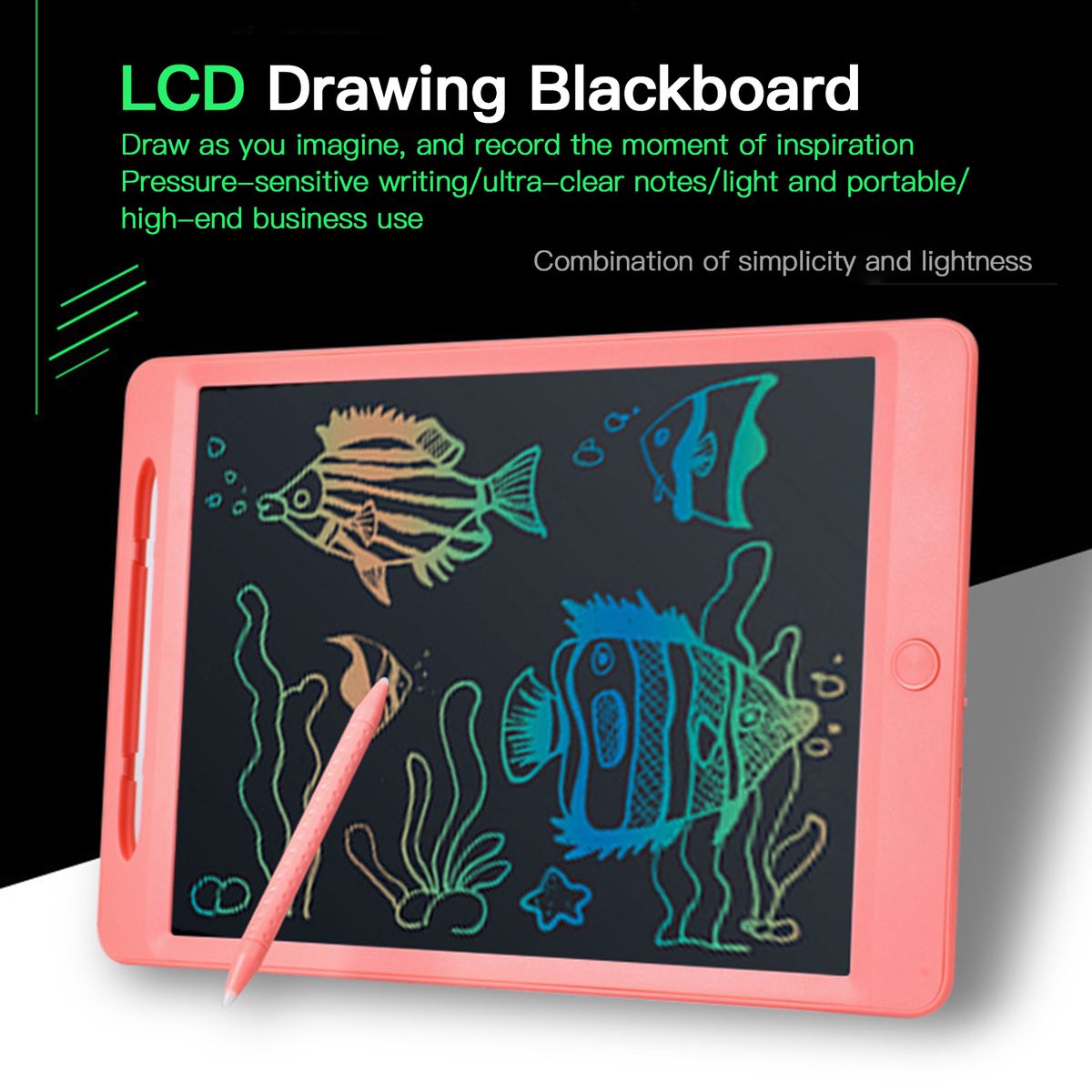 Rechargeable LCD Writing Tablet 11.5 Inch Handwriting