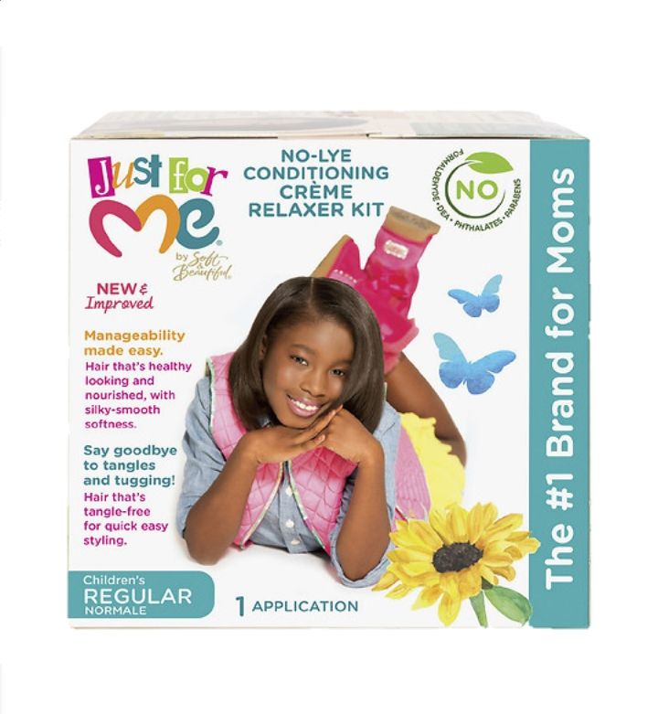 No-Lye Conditionining Creme Relaxer For Kids
