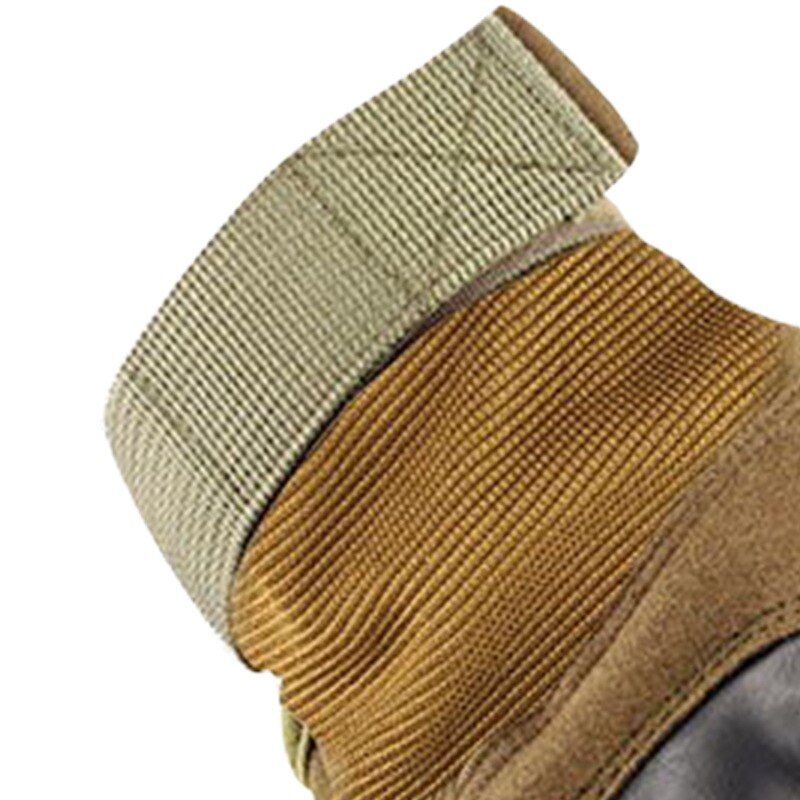 Full Finger Tactical Gloves Outdoor Climbing Training Fitness Riding Anti- Cut Wear-resistant Non-slip BreathabGloves Black M