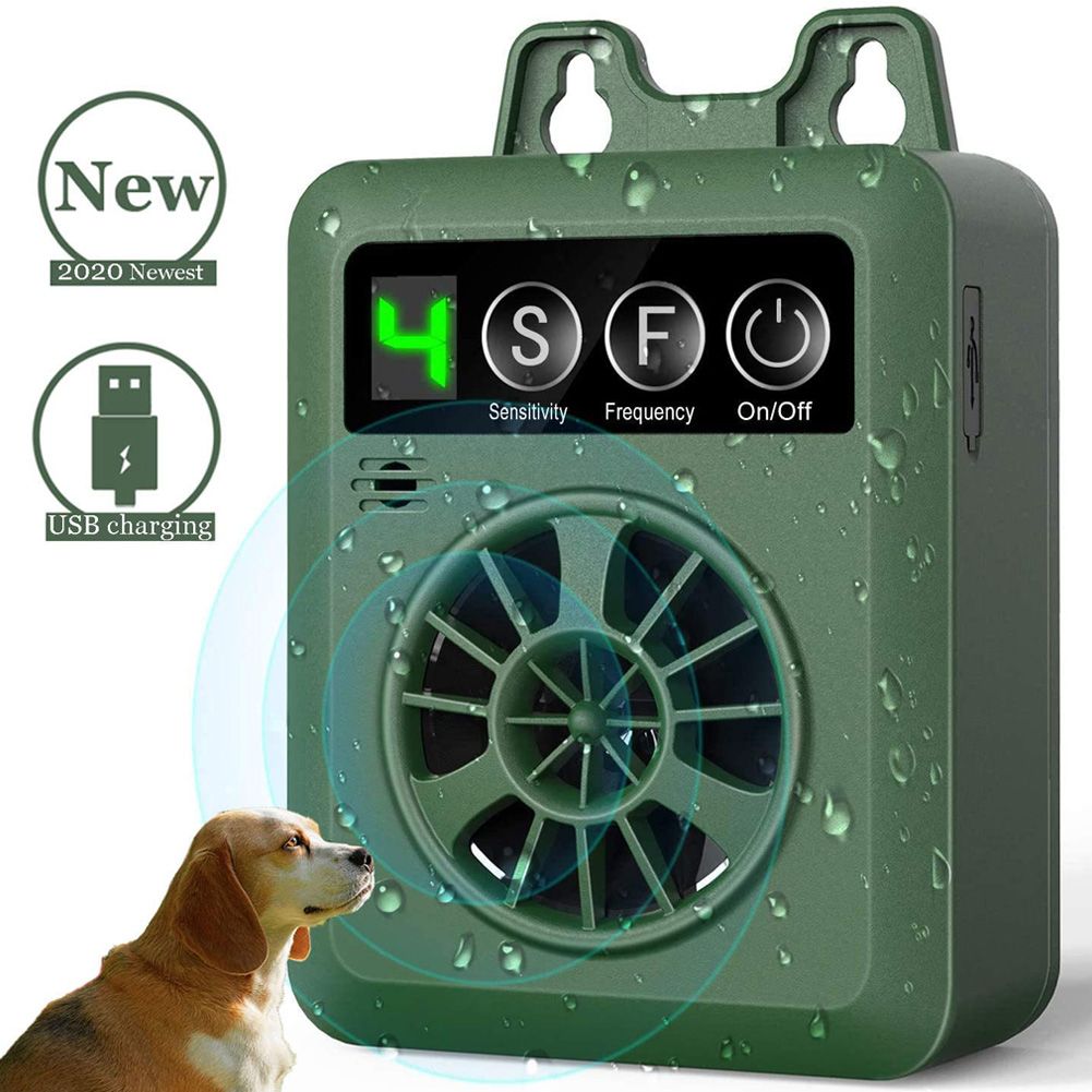 Dog Ultrasonic Repeller Anti Barking Effective Dog Bark Barking Stop Trainer Exercise Machine, Bark Control Large And Small Dogs