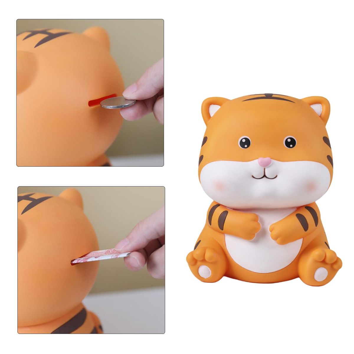 Tigers Money  Piggy  Unbreakable For  Adults Children  Eyes