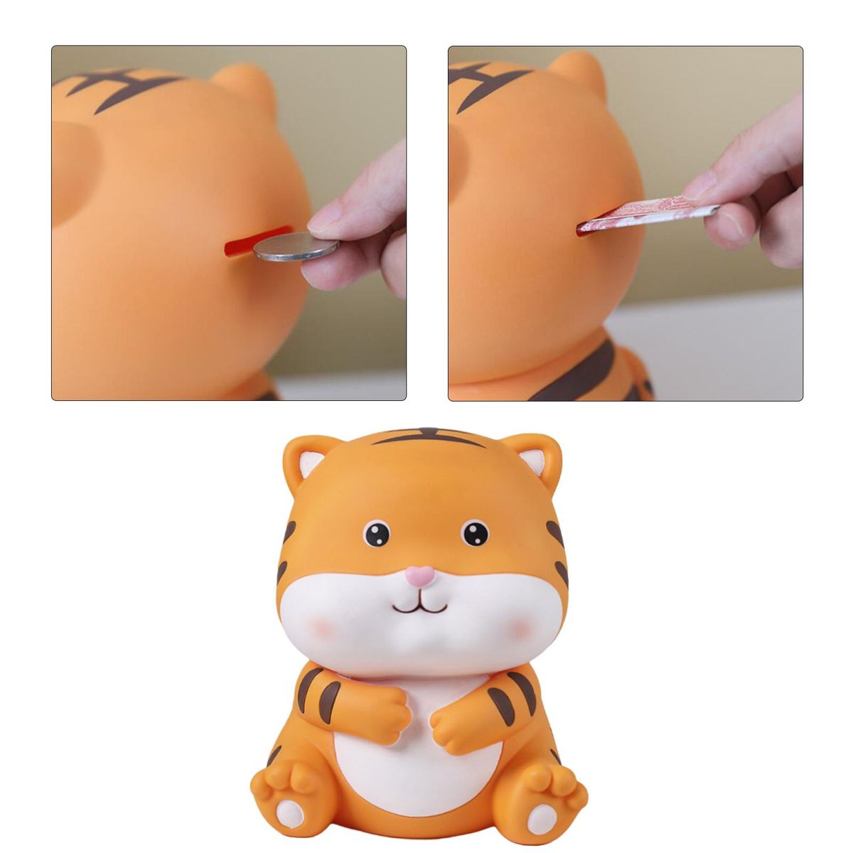 Tigers Money  Piggy  Unbreakable For  Adults Children  Eyes