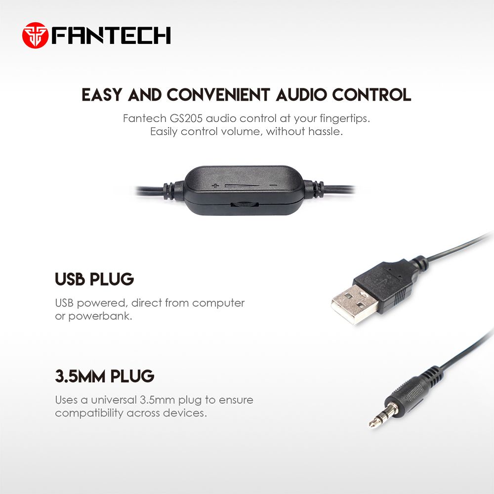 GS205 Gaming Speakers USB And 3.5MM Plug Mini Wired RGB Speakers For PC LAPTOP Speakers Gamer