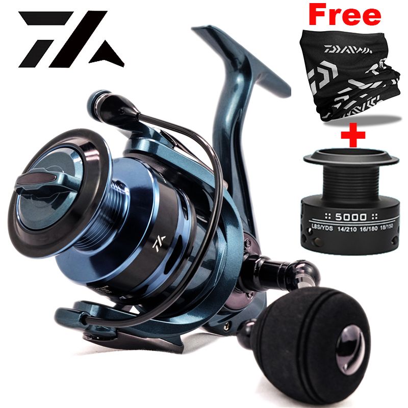 With Mask 141bb Double Spool Fishing Reel 5.5:1 4.7:1 Gear