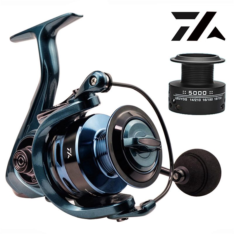 With Mask 141bb Double Spool Fishing Reel 5.5:1 4.7:1 Gear