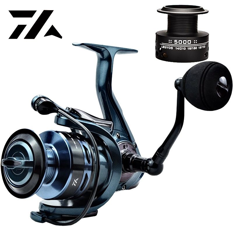 With Mask 141bb Double Spool Fishing Reel 5.5:1 4.7:1 Gear